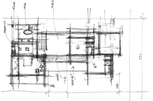 Floorplan Sketch for coastal haven