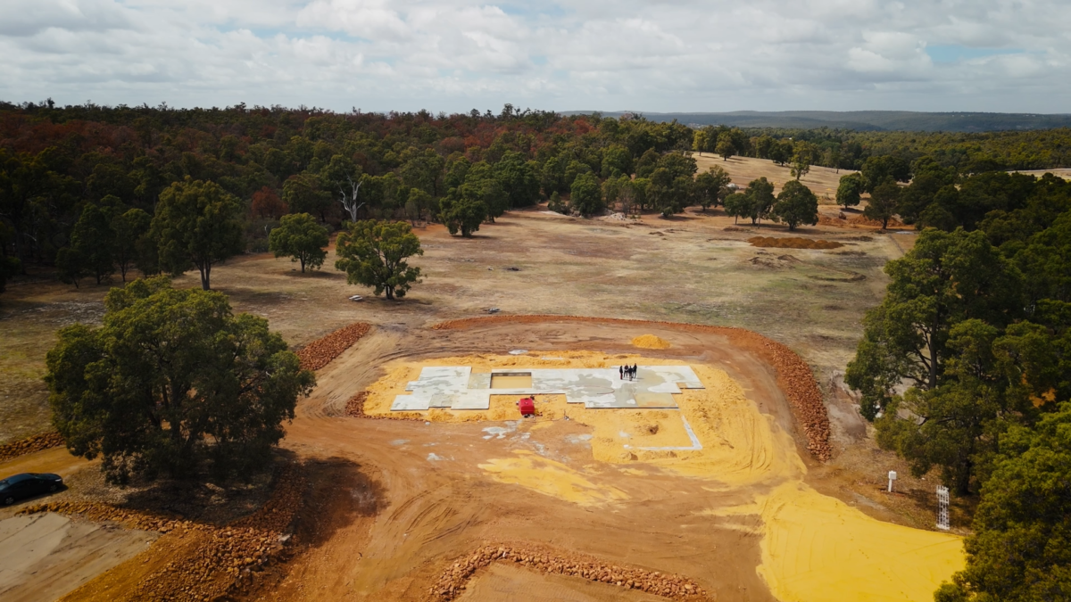 Slab pour - The Arabesque Client Journey with Oswald Homes