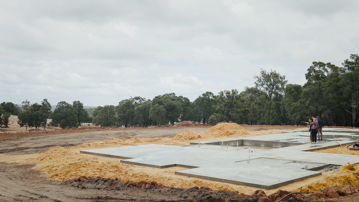 Slab pour - The Arabesque Client Journey with Oswald Homes